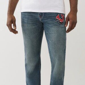 True Religion Billy Bootcut Jeans Color: Light Autumn Size 36x33.5 BNWT